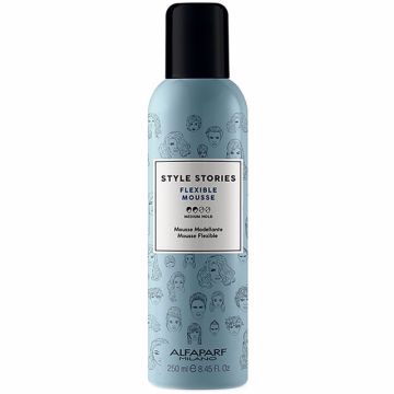 Hair Foam Alfaparf Milano Style Stories Flexible 250ml