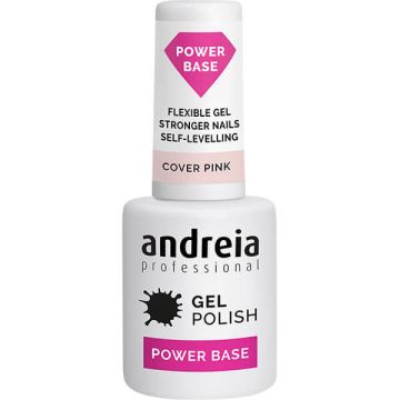 Base Coat semi-permanent Andreia Power Base Coat Pink 10.5ml