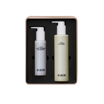 Set demachiant bifazic Babor HY-OL Cleanser PHYTO HY-OL Booster Hydrating 1x200ml+1x100ml