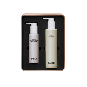 Set demachiant bifazic Babor HY-OL Cleanser PHYTO HY-OL Booster Balancing 1x200ml+1x100ml