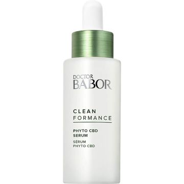 Ser de fata Babor Cleanformance Phyto CBD cu efect calmant si relaxant 30ml