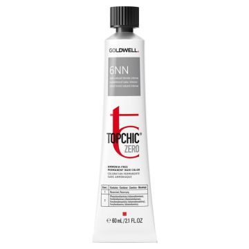 Goldwell Topchic Zero 6NN перманентна боя за коса без амоняк 60мл