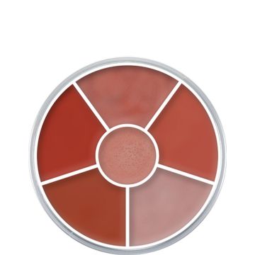 Lipstick Set 6 colours Kryolan lip Rouge WHEEL 6 ColorS B Trusa