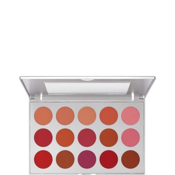Blush Palette Kryolan Profesional blush 15 colours 37.5g