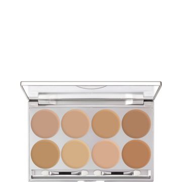 Foundation Kryolan Ultra Foundation Palette 8 colours Trafalgar Light 28g