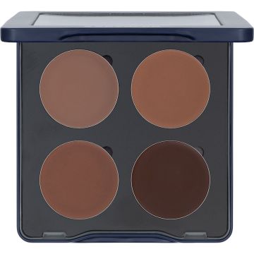 Paleta contur cremos Kryolan Sculpt & Glow 4 nuante 12g