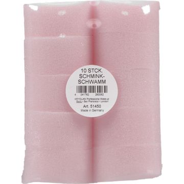 10 sponges set Kryolan Make-Up 6cm