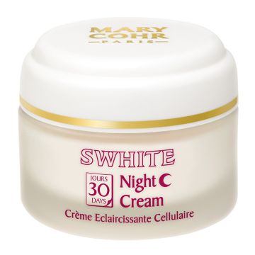 Crema de noapte Mary Cohr Swhite Eclaircissante anti-pete cu efect de luminozitate 50ml