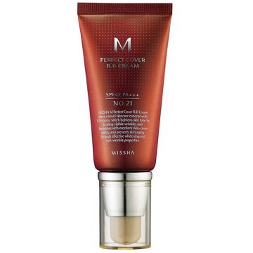 BB Cream Missha Perfect Cover SPF42/PA+++ Light Beige 20ml