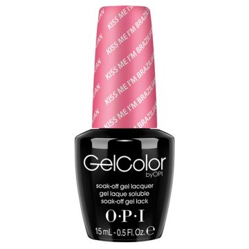 Opi Gelcolor Semipermanent Nail Polish Kiss Me I'M Brazilian 15ml