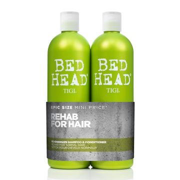 Tigi Bed Head Urban Anti-dotes Re-Energize Tween Duo (Shampoo 750ml & Conditioner 750ml)