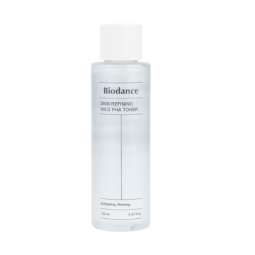Lotiune tonica exfolianta Biodance Skin Refining Mild PHA Toner, cu 8% PHA, 150ml