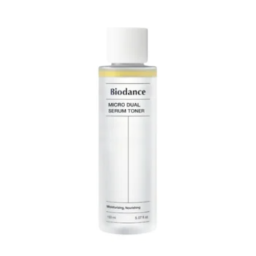 Lotiune tonica bifazica Biodance Micro Dual Serum Toner, pentru hidratare in profunzime, 150ml