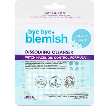Bye Bye Blemish Dissolving Cleanser Sminklemosó párnácskák 50db