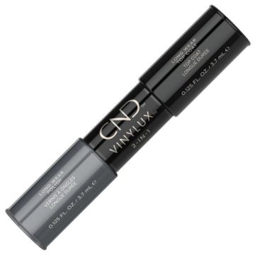 CND Vinylux Nail Polish 2in1 Top&Asphalt 2x3.7ml