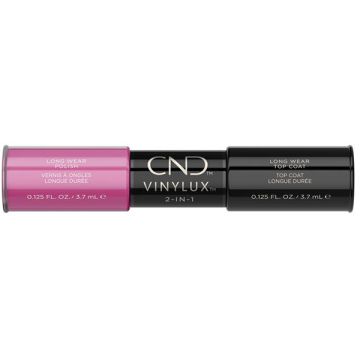 CND Vinylux Nail Polish 2in1 Top&Hot Pop Pink 2x3.7ml