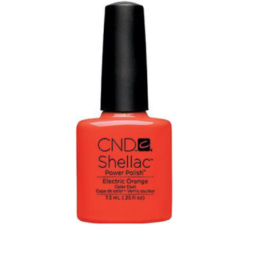 CND Shellac Semi-Permanent Nail Polish Electric Orange 7.3ml