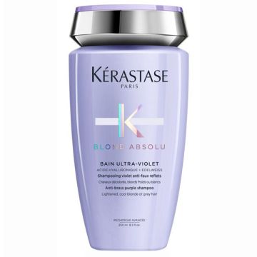 Shampoo pentru neutralizarea tonurilor galbene Kerastase Blond Absolu Bain Ultra-Violet 250ml