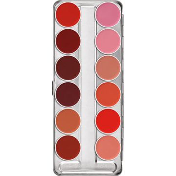 Lipstick Palette Kryolan 12 colours Classic1 40g