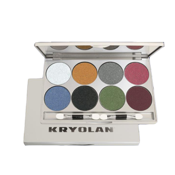 Kryolan make-up palette holder 8 shades