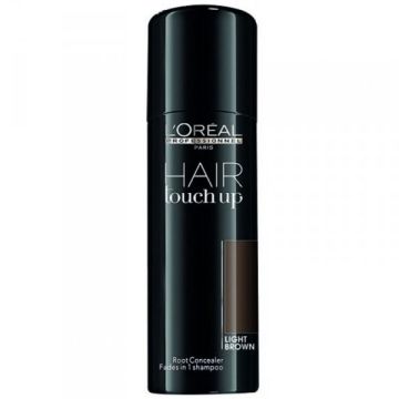 Spray corector profesional pentru acoperirea firelor albe de par L'Oreal Professionnel Hair Touch Up Light Brown 75 ml