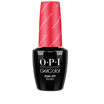 Opi Gelcolor Semipermanent Nail Polish He'S A Bad Muffuletta! 15ml