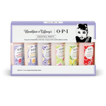 Opi Avojuice Lotion Breakfast At Tiffany'S Kit 6pcs 1 pack