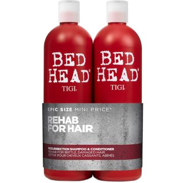 Tigi Bed Head Rehab for Hair Tween Duo Shampoo 750ml&Conditioner 750ml