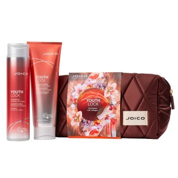 Set Joico Duo Youthlock, cu colagen pentru par matur, 300ml+250ml Xpert Beauty