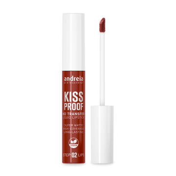 Andreia Makeup Kiss Proof 25 Krémes rúzs, Red Rose, 8ml
