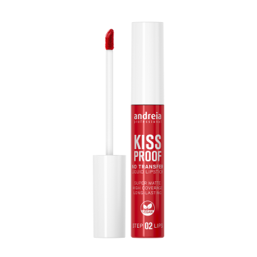 Andreia Kiss Proof 02, Seductive Red, Krémes rúzs 8ml