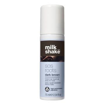 Spray de par nuantator Milkshake Sos Roots Castaniu Inchis pentru radacina 75ml