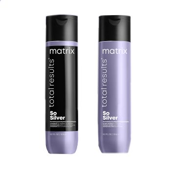 Hair set Matrix Total Results So Silver 600ml