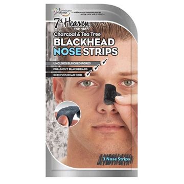 Plasturi pentru nas 7th Heaven for Men, pentru puncte negre, 3buc. Xpert Beauty