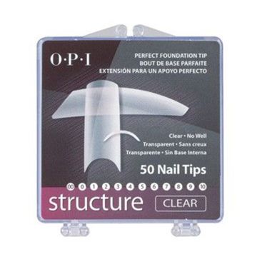Tipsuri Opi Structure Perfect Foundation Tips Clear Size 1 50Buc
