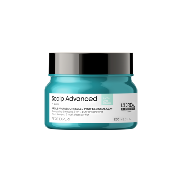 L’Oreal Professionnel Serie Expert Scalp Advanced 2 in 1 Sampon és hajmaszk agyaggal 250ml