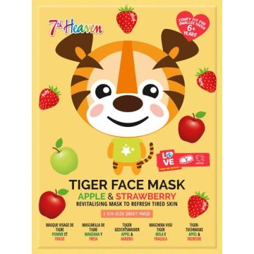 Masca de fata 7th Heaven Tiger cu extract de mere si kiwi 26.6g Xpert Beauty