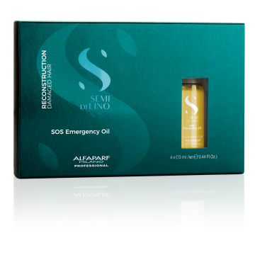 Alfaparf Milano Semi Di Lino SOS Emergency javító hajolaj 6x13ml