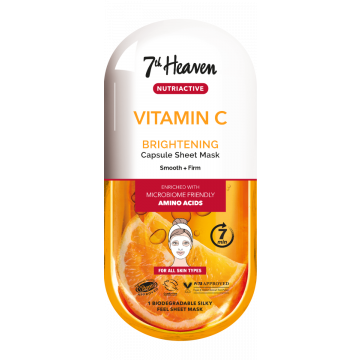 Masca de fata servetel 7th Heaven Vitamin C 31g XpertBeauty
