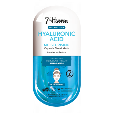 Masca de fata servetel 7th Heaven Hyaluronic Acid 31g XpertBeaauty