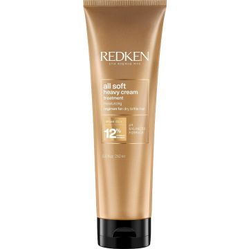 Маска за коса Redken All Soft Heavy Cream за суха коса, 250мл