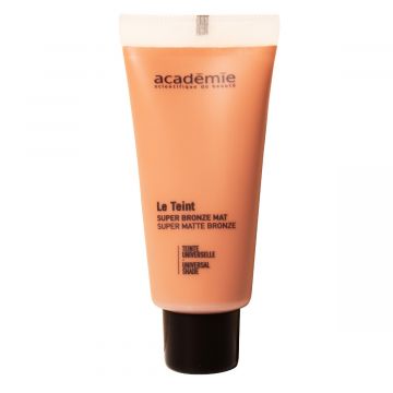 Crema de fata nuantatoare Academie Le Teint Super Bronze Mat, cu efect bronzant, 50ml XpertBeeauty