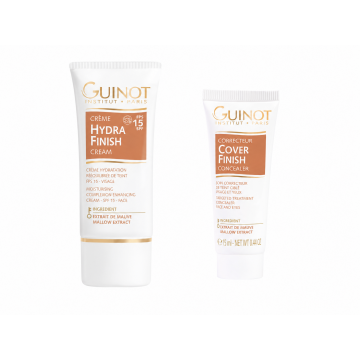 Pachet Guinot Hydra + Cover Finish 15ml+30ml