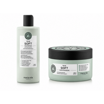 Pachet Maria Nila True Soft Sampon + Masca 350ml+250ml Xpert Beauty
