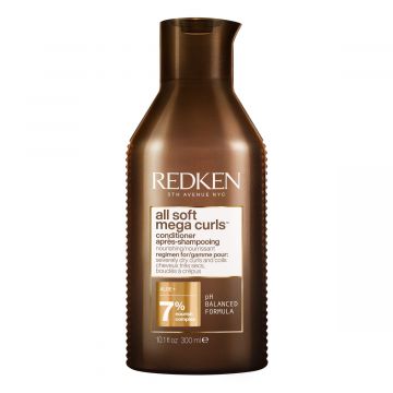 Balsam de par Redken All Soft Mega Curls pentru parul ondulat, cret si uscat 300ml XpertBeauty
