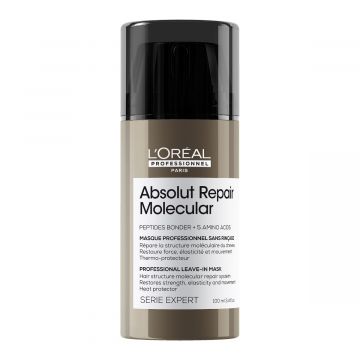 L’Oreal Professionnel Serie Expert Absolut Repair Molecular Leave-in hajkrém hővédelemmel, 100ml