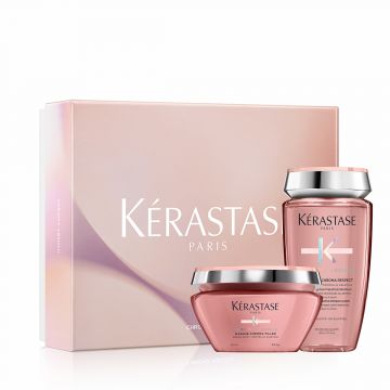 Set Kerastase Chroma Absolu, pentru par vopsit, mediu si gros, 250ml+200ml Xpert Beauty