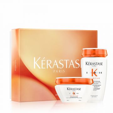 Set Kerastase Nutritive, pentru par uscat si foarte uscat, 250ml+200ml Xpert Beauty