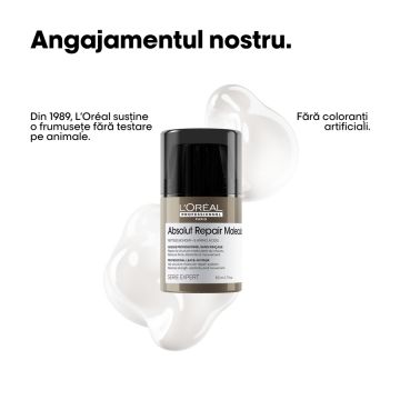 Crema de par L’Oreal Professionnel Serie Expert Absolut Repair Molecular, leave-in cu protectie termica, 50ml Xpert Beauty