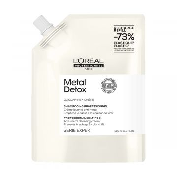 L'Oréal Professionnel Serie Expert Metal Detox Sampon utántöltő, 500ml